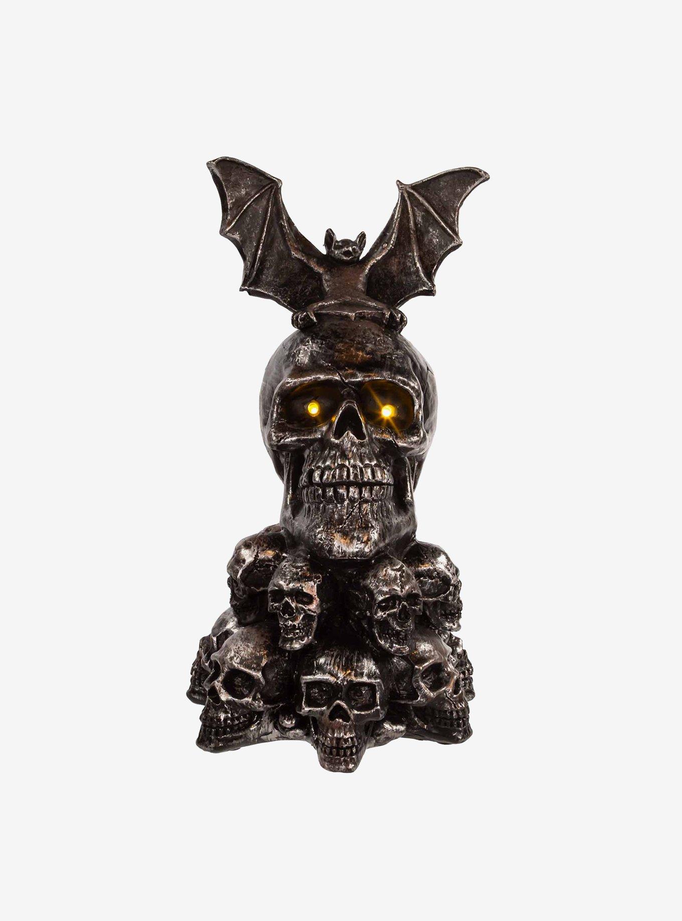 Bat On Skull Figure