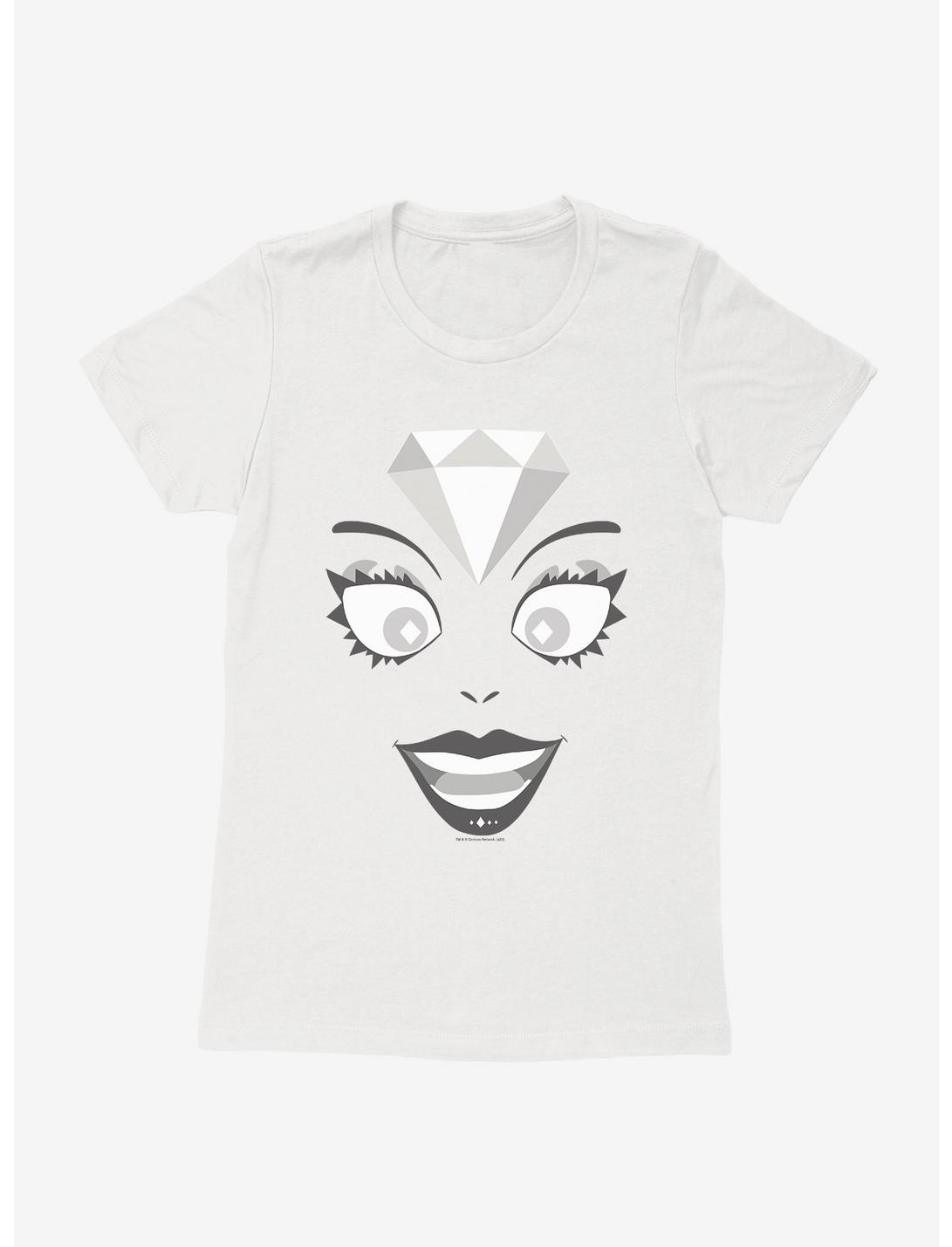 Steven Universe White Diamond Face Womens T-Shirt, , hi-res