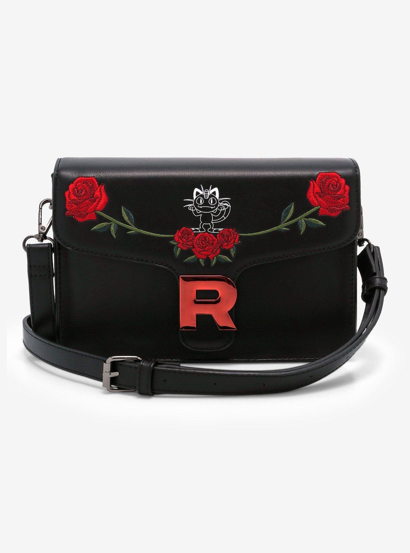 Pokémon Team Rocket Roses Crossbody Bag - BoxLunch Exclusive