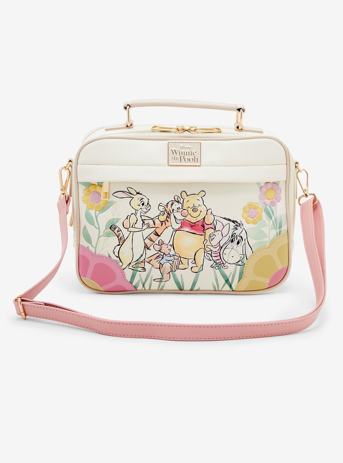 Disney Winnie the Pooh Pooh Bear and Friends Floral Crossbody Bag - BoxLunch Exclusive, , hi-res