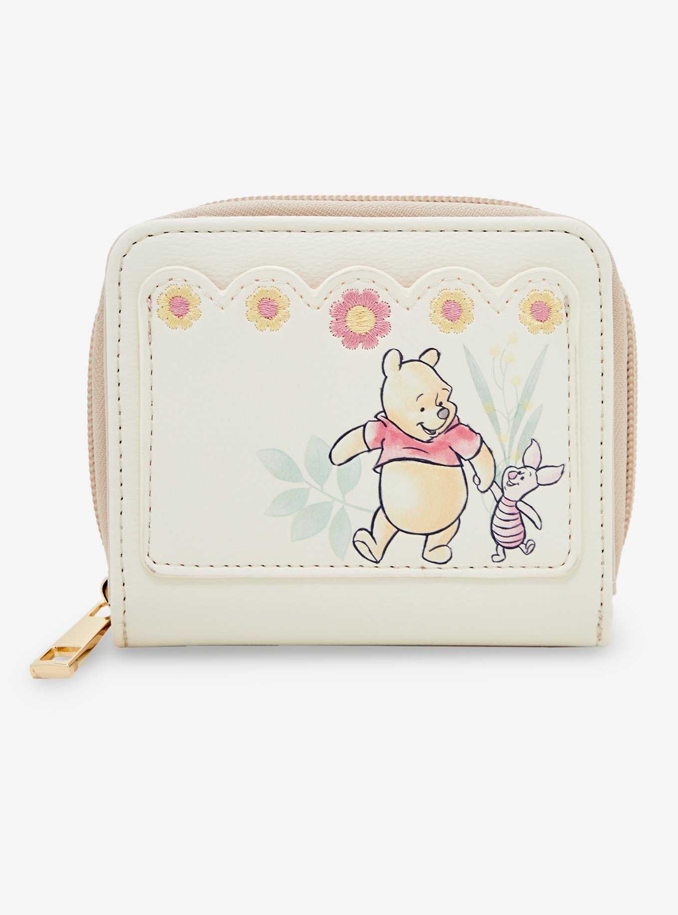 Disney Winnie the Pooh Floral Small Wallet - BoxLunch Exclusive, , hi-res