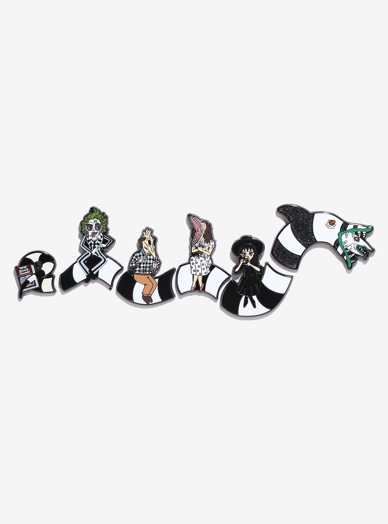 Loungefly Beetlejuice Sandworm Blind Box Enamel Pin, , hi-res