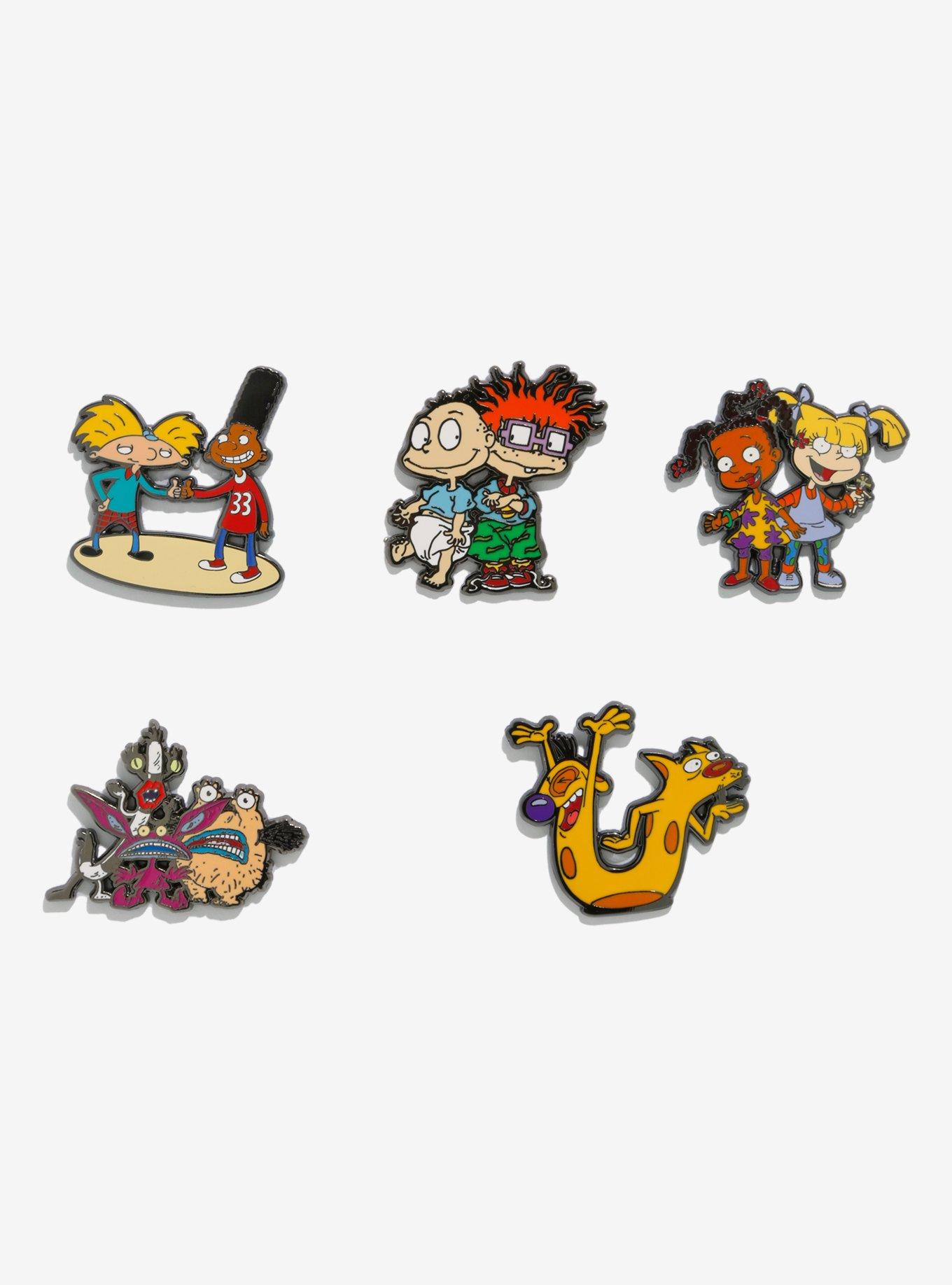 Loungefly Nickelodeon 90's Blind Box Enamel Pin, , hi-res