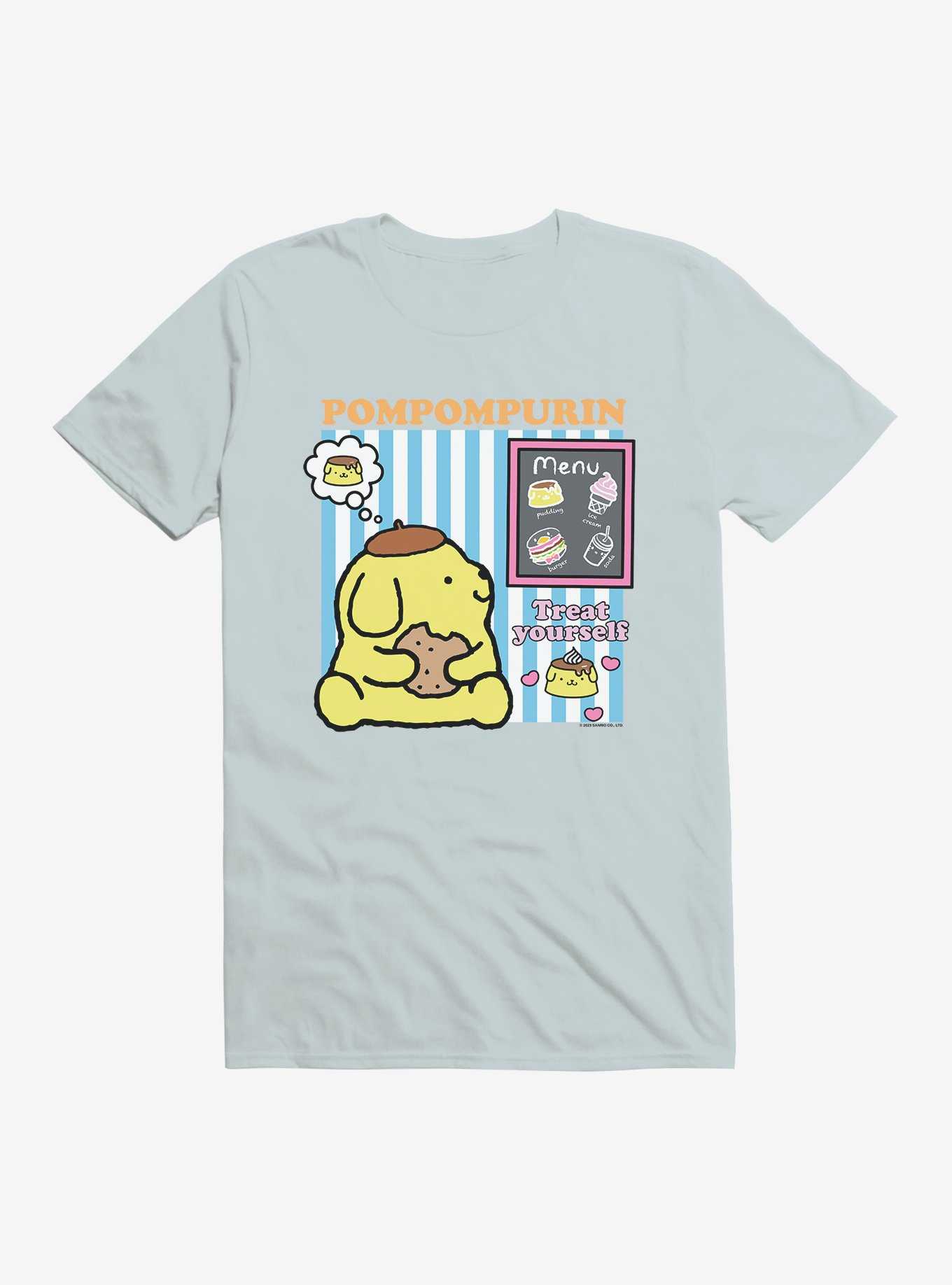 Hello Kitty & Friends Pompompurin Treat Yourself T-Shirt, , hi-res