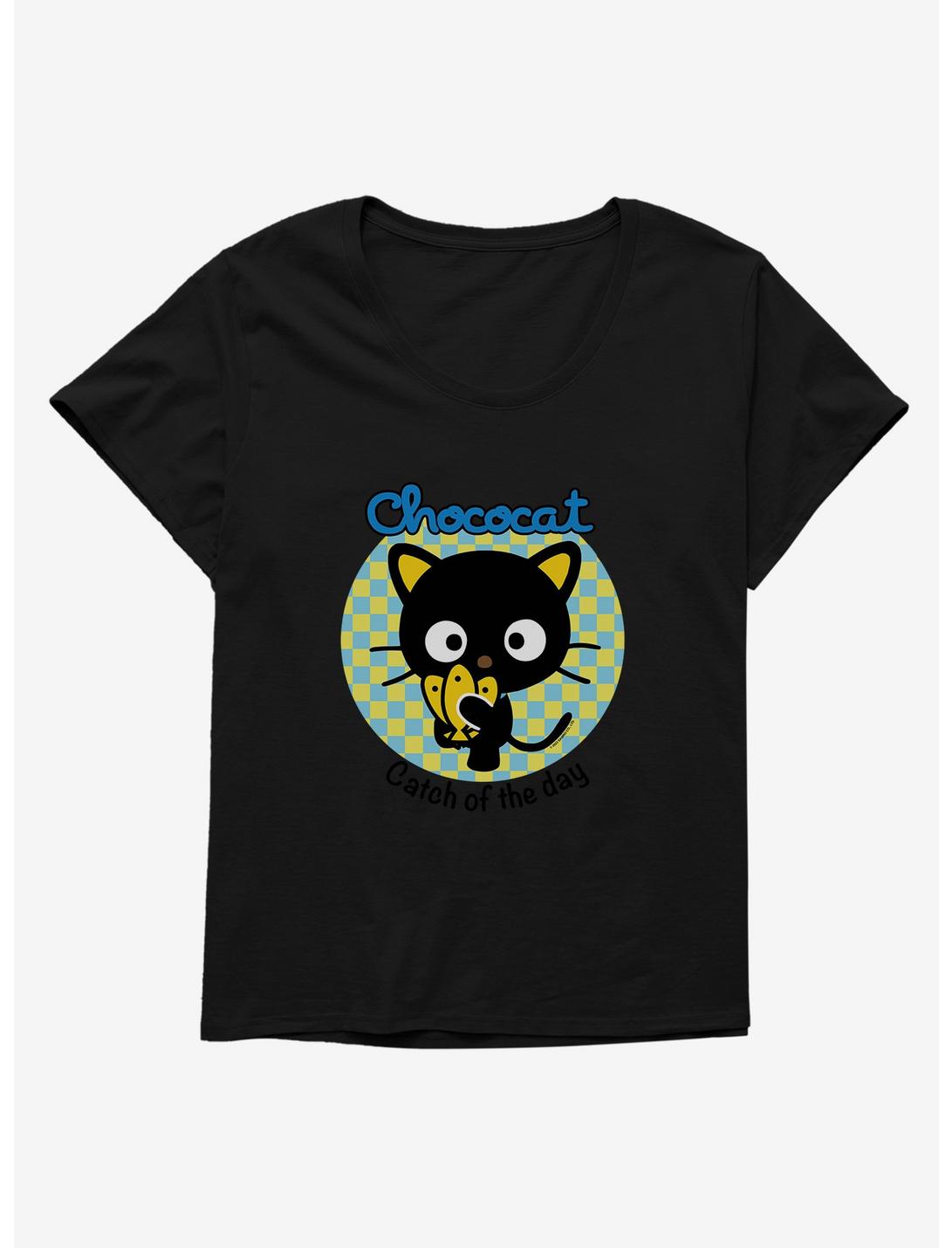 Hello Kitty & Friends Chococat Womens T-Shirt Plus Size, BLACK, hi-res