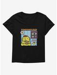 Hello Kitty & Friends Pompompurin Treat Yourself Womens T-Shirt Plus Size, BLACK, hi-res