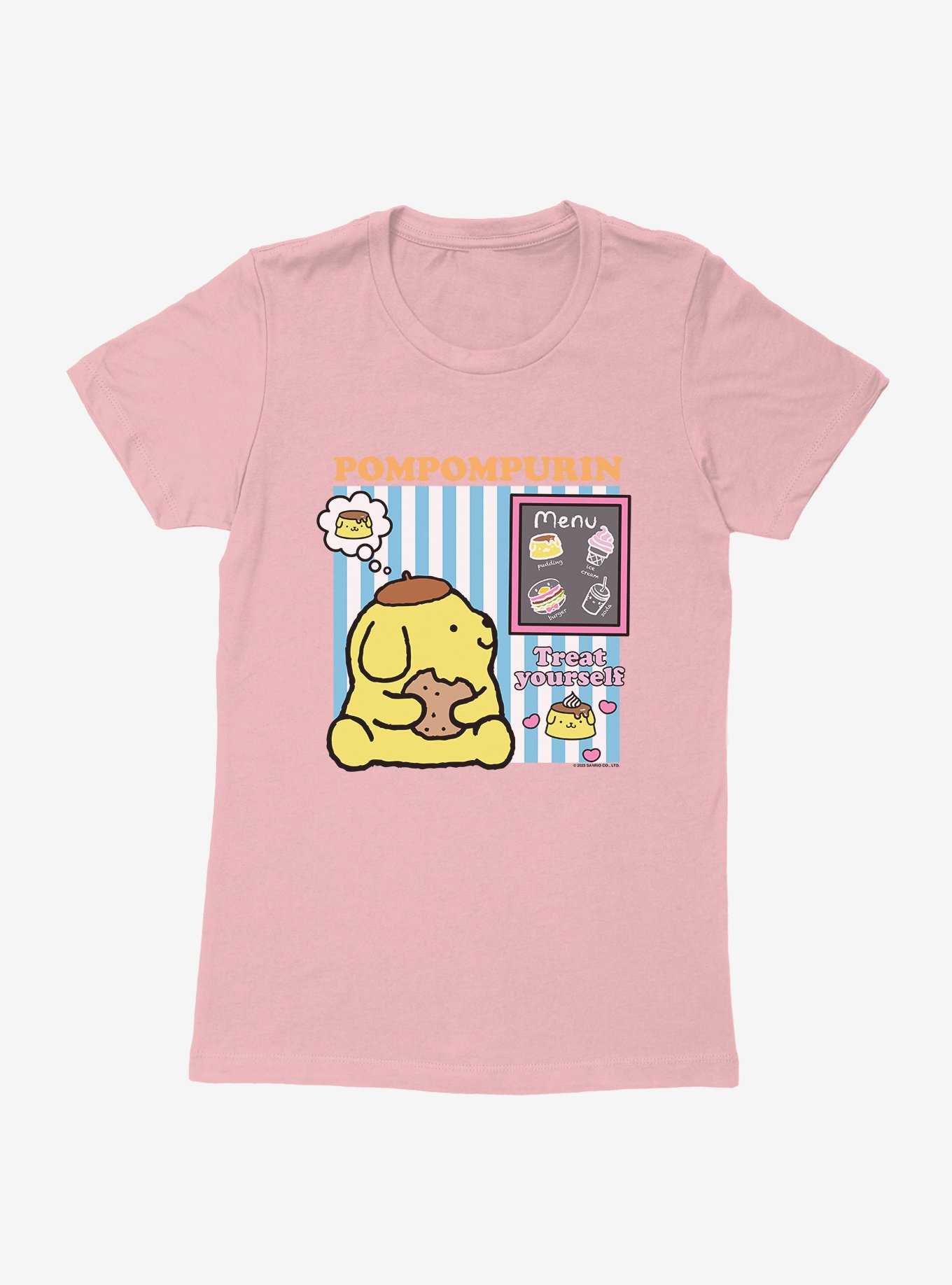 Hello Kitty & Friends Pompompurin Treat Yourself Womens T-Shirt, , hi-res