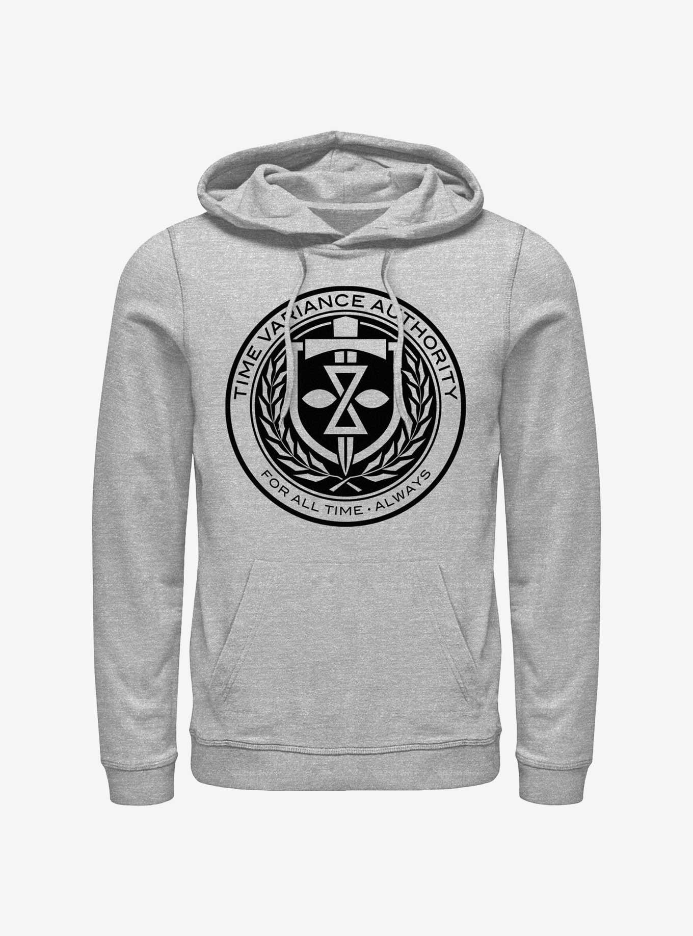 Marvel Loki TVA Badge Hoodie, ATH HTR, hi-res