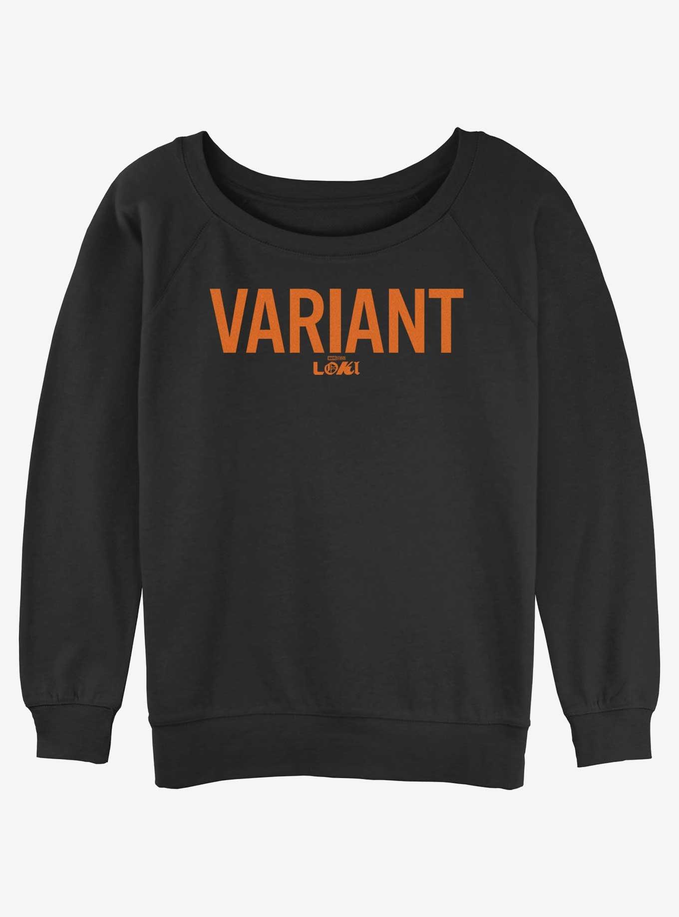 Marvel Loki Variant Girls Slouchy Sweatshirt