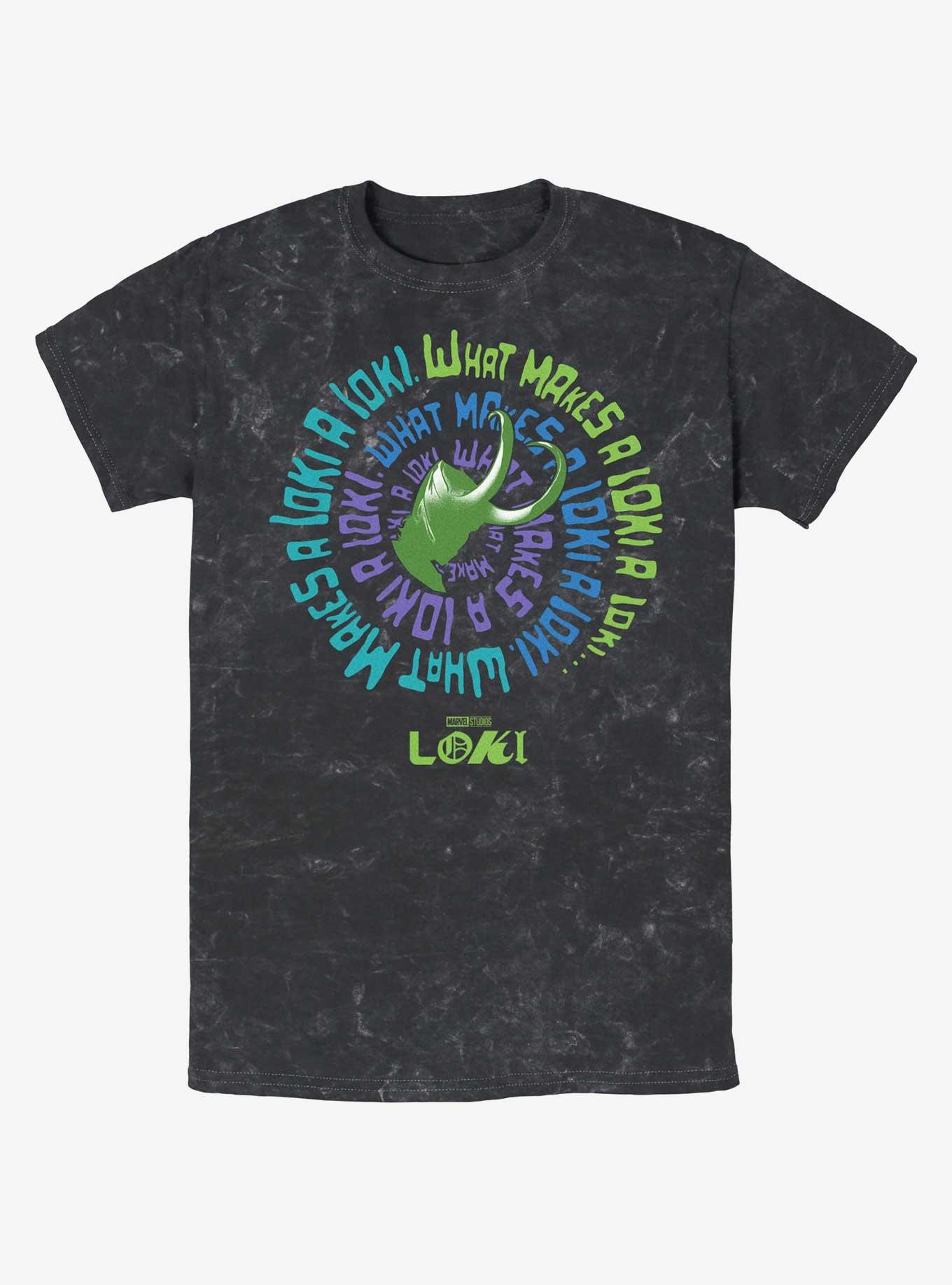 Marvel Loki What Makes A Loki Mineral Wash T-Shirt, , hi-res