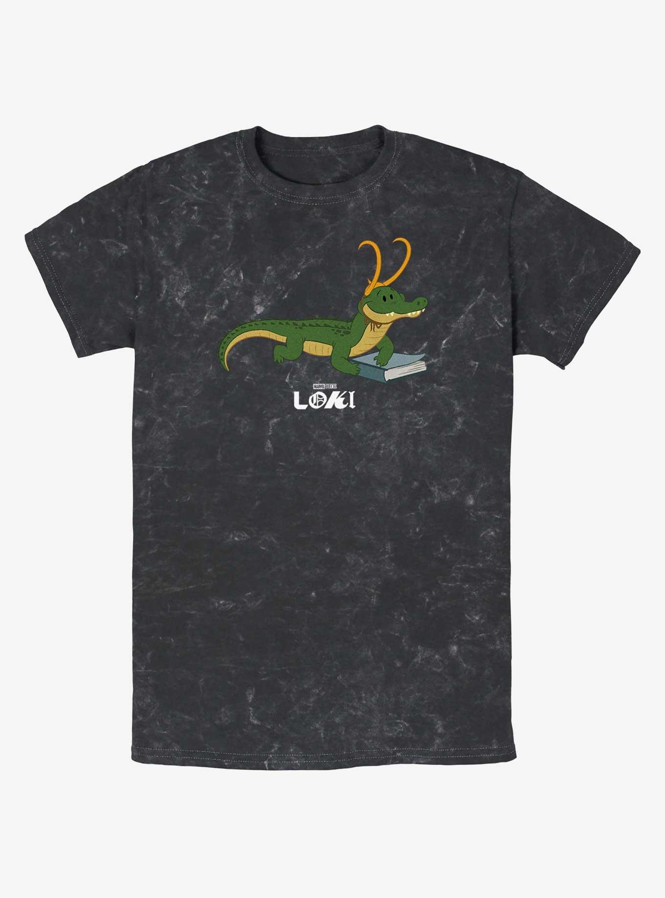 Marvel Loki Alligator Hero Mineral Wash T-Shirt