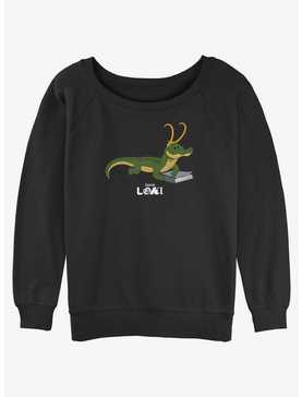 Marvel Loki Alligator Loki Hero Girls Slouchy Sweatshirt, , hi-res