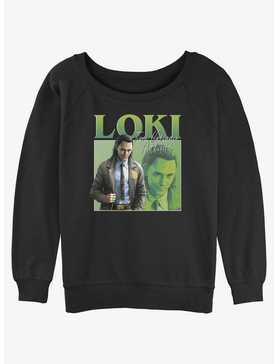 Marvel Loki TVA Loki Girls Slouchy Sweatshirt, , hi-res