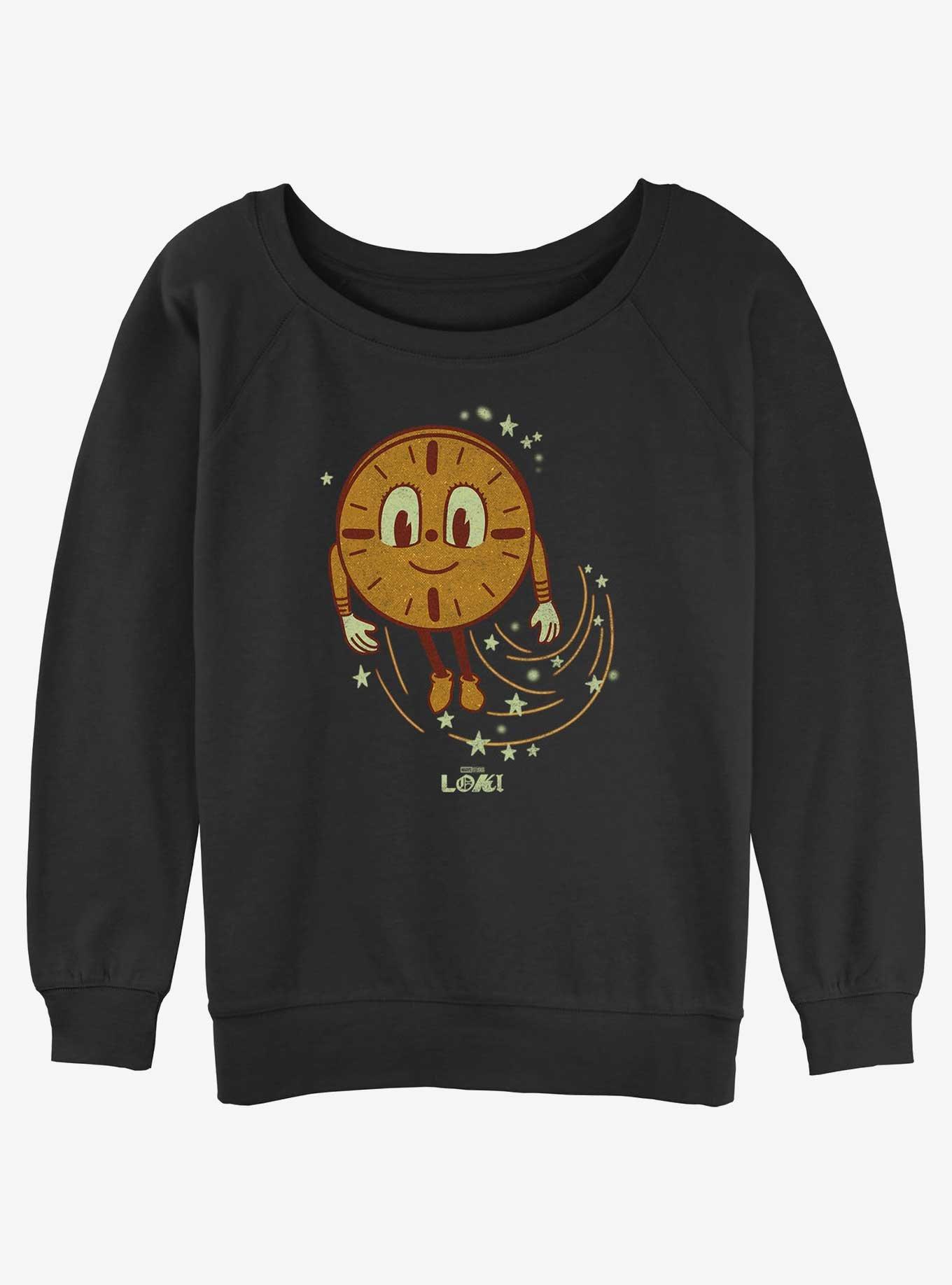 Marvel Loki Miss Minutes Girls Slouchy Sweatshirt, , hi-res