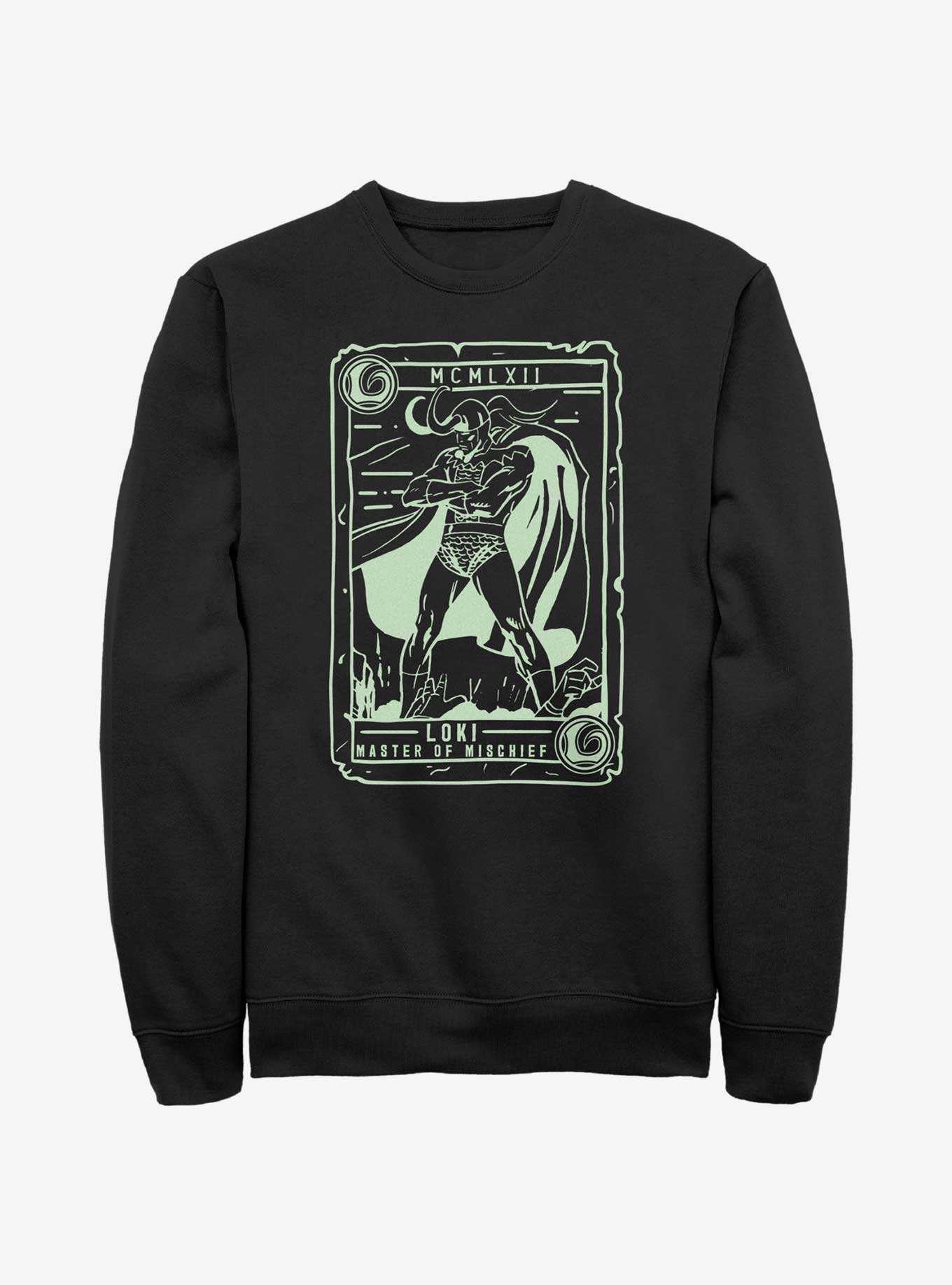 Marvel Loki Collector Card Sweatshirt, , hi-res