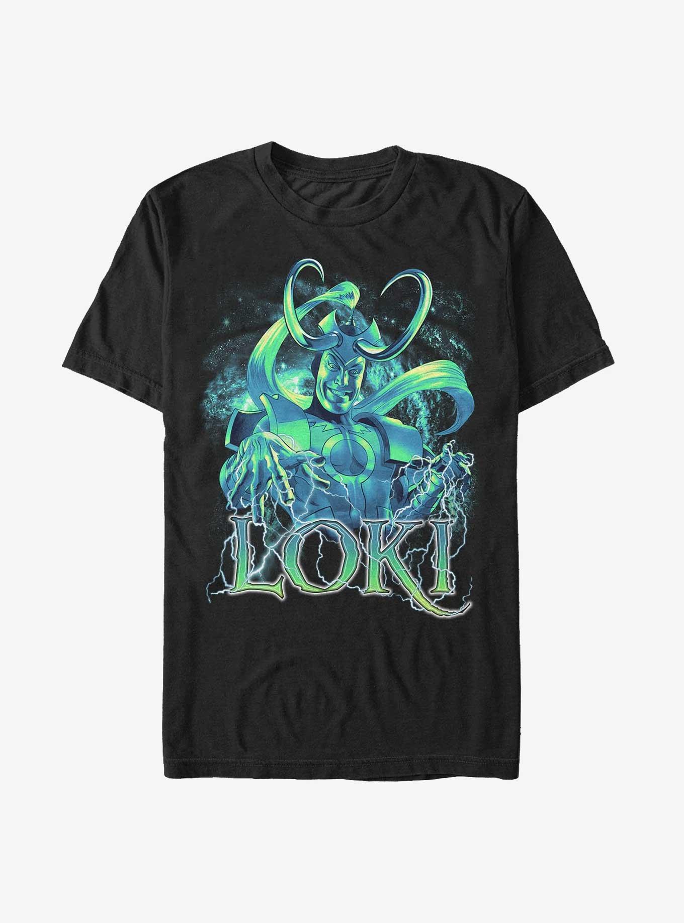 Marvel Loki Lightning T-Shirt