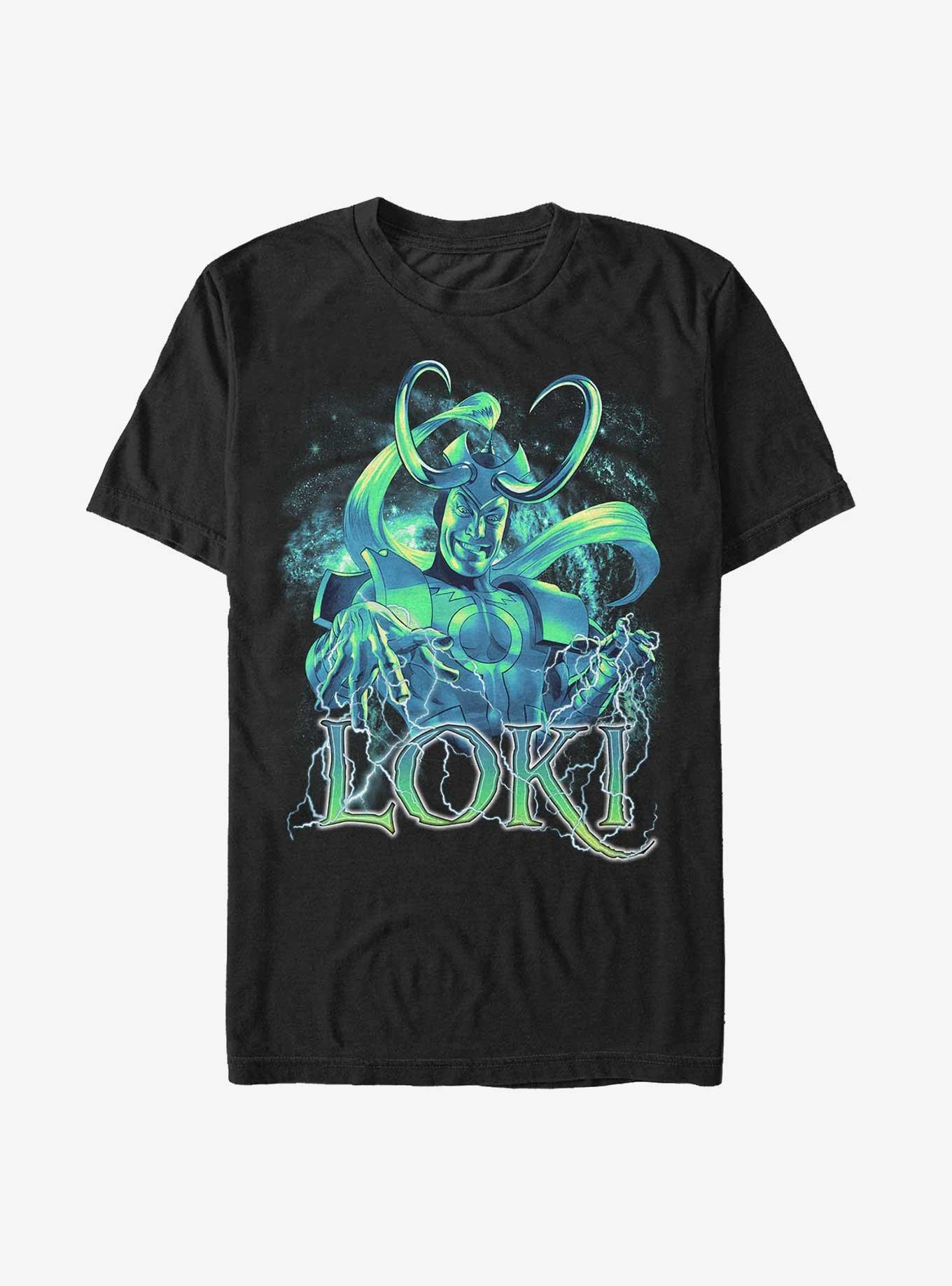 Marvel Loki Lightning T-Shirt, , hi-res