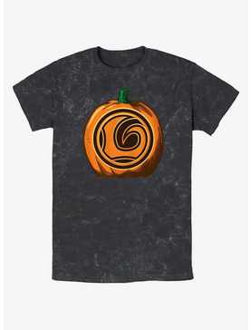 Marvel Loki Jack-O-Lantern Pumpkin Mineral Wash T-Shirt, , hi-res