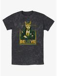 Marvel Loki Political Motive President Loki Mineral Wash T-Shirt, BLACK, hi-res