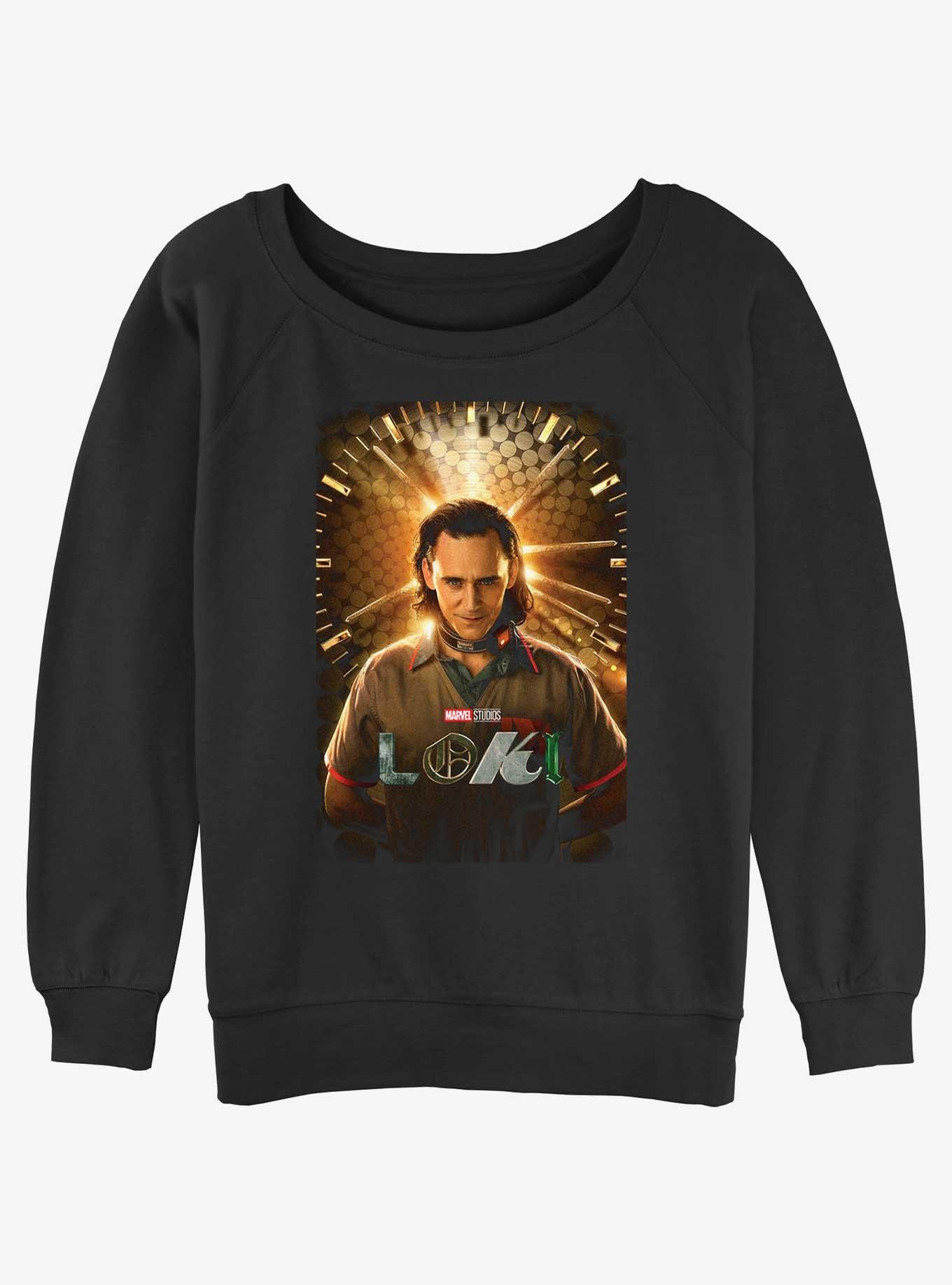 Marvel Loki Arc Poster Womens Slouchy Sweatshirt, , hi-res