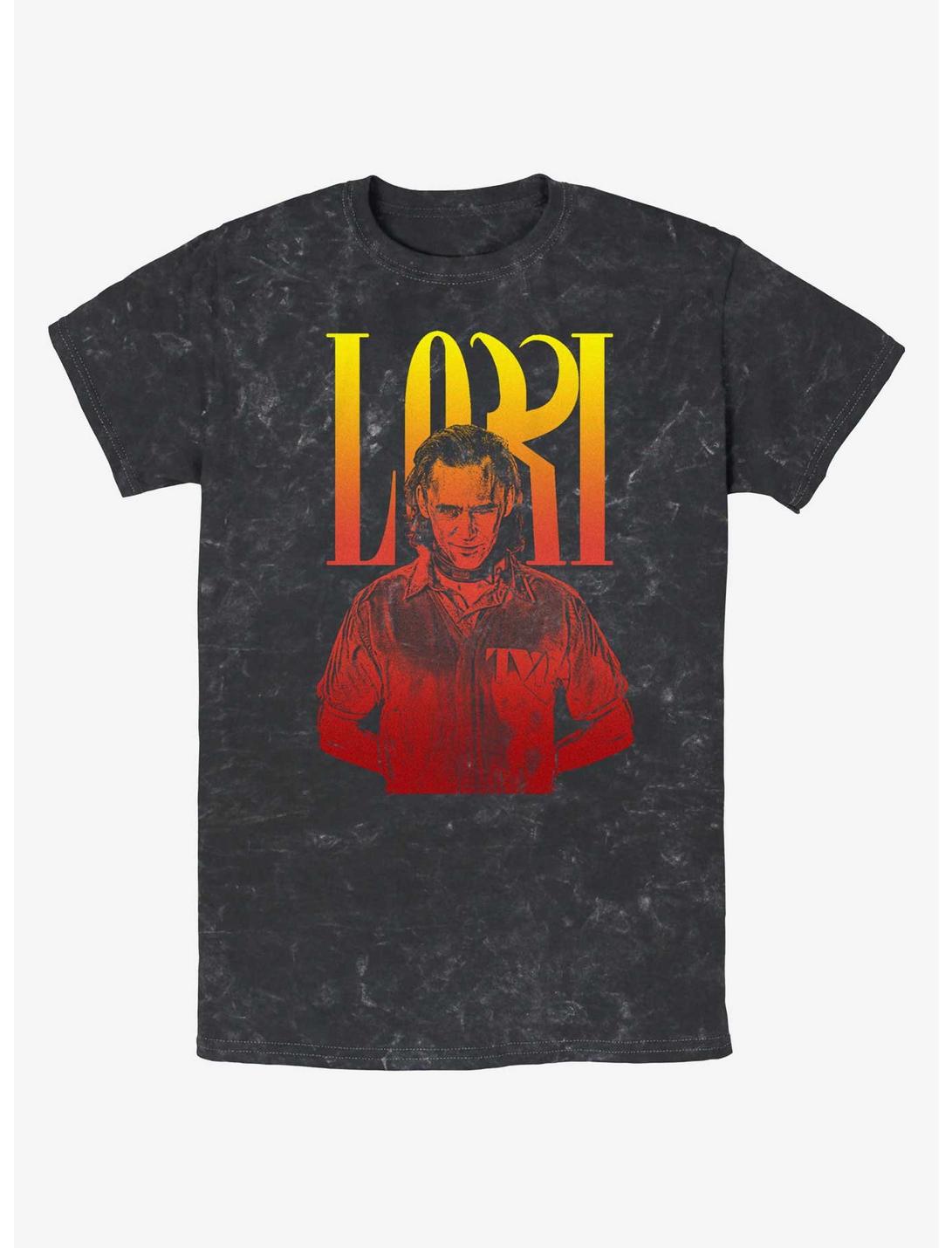 Marvel Loki Hella Loki Mineral Wash T-Shirt, BLACK, hi-res