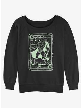 Marvel Loki Collector Card Womens Slouchy Sweatshirt, , hi-res