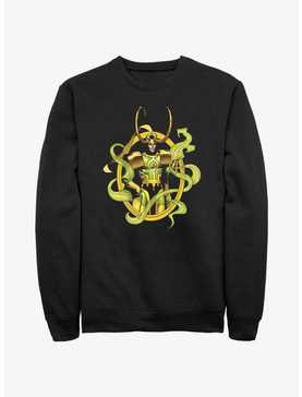 Marvel Loki Power Pose Sweatshirt, , hi-res