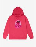 Barbie Holiday Glam French Terry Hoodie, HELICONIA HEATHER, hi-res