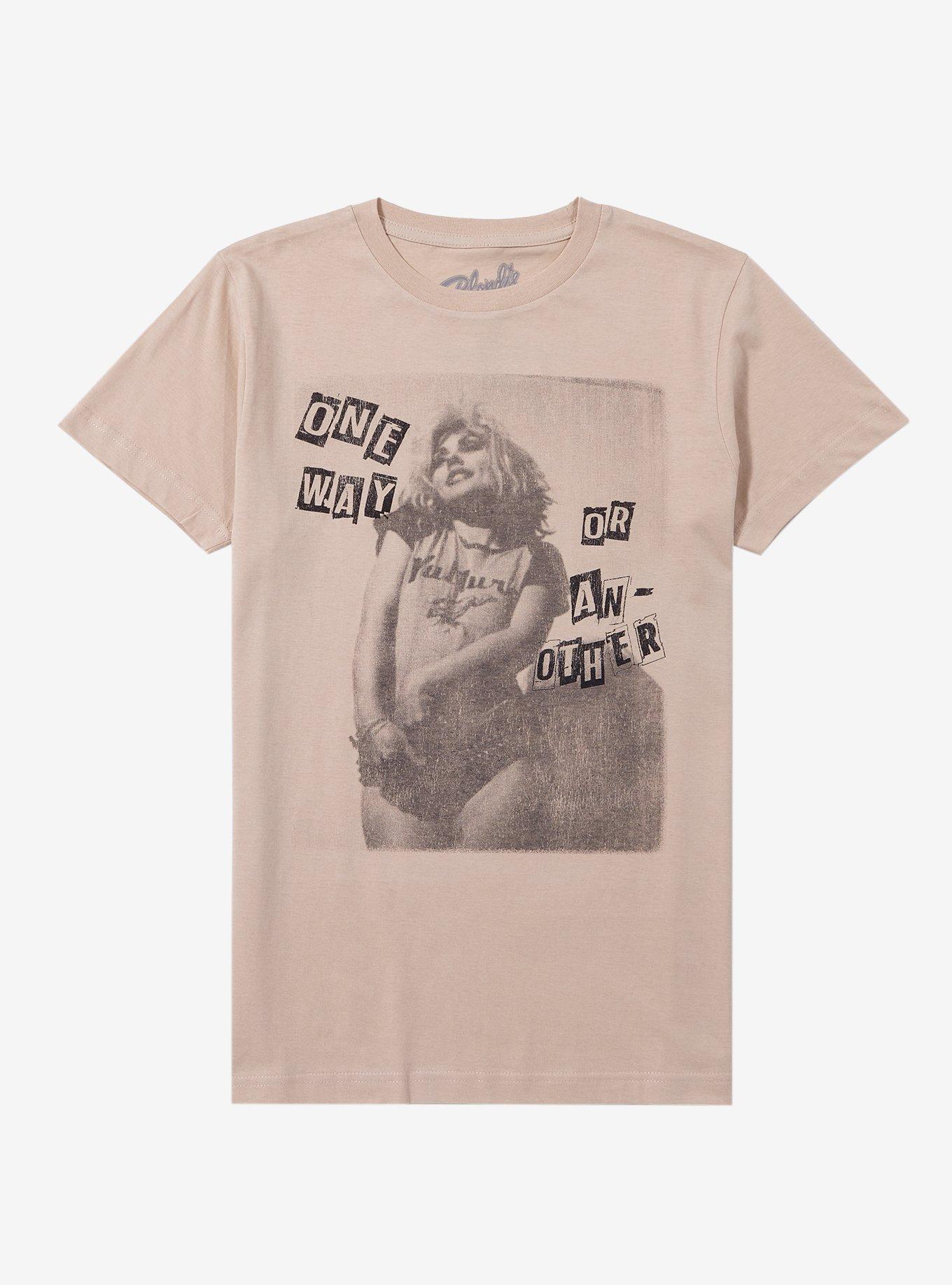Blondie One Way Or Another Boyfriend Fit Girls T-Shirt, NATURAL, hi-res