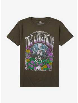 The Offspring Skeleton Rose Boyfriend Fit Girls T-Shirt, , hi-res
