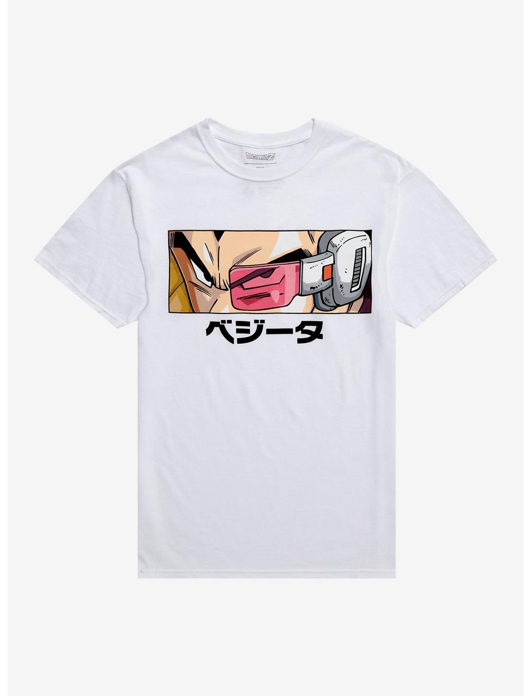 Dragon Ball Z Vegeta Eye Panel T-Shirt, MULTI, hi-res