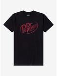 Dr. Pepper Logo T-Shirt, BLACK, hi-res