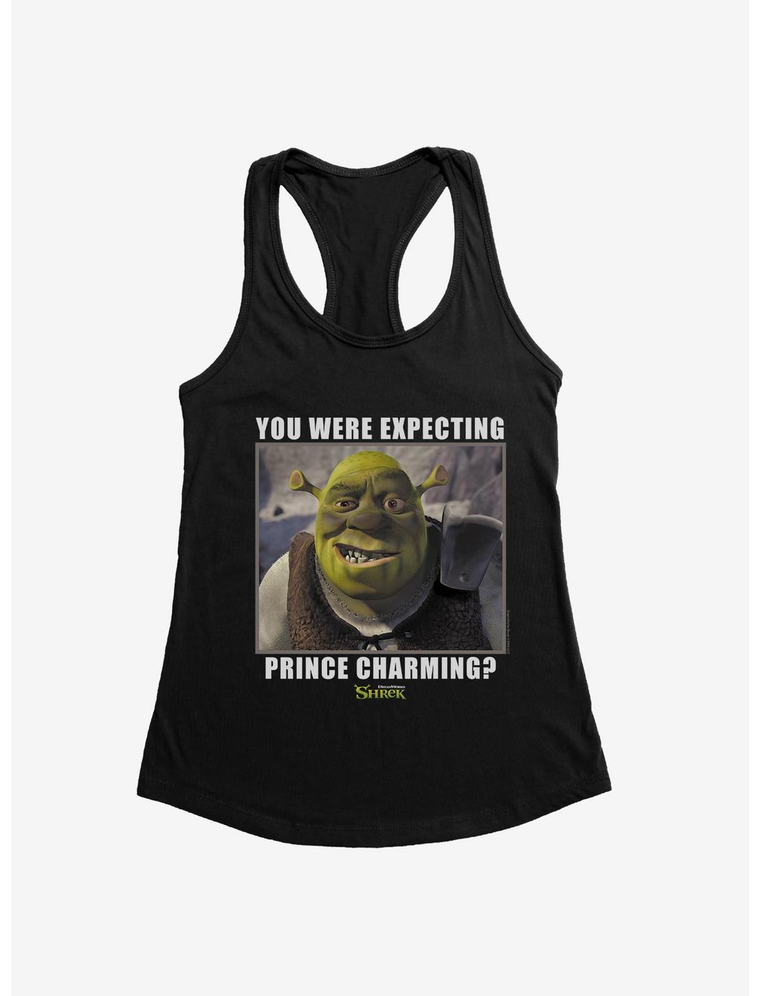 Shrek You Were Expecting Prince Charming? Girls Tank, BLACK, hi-res