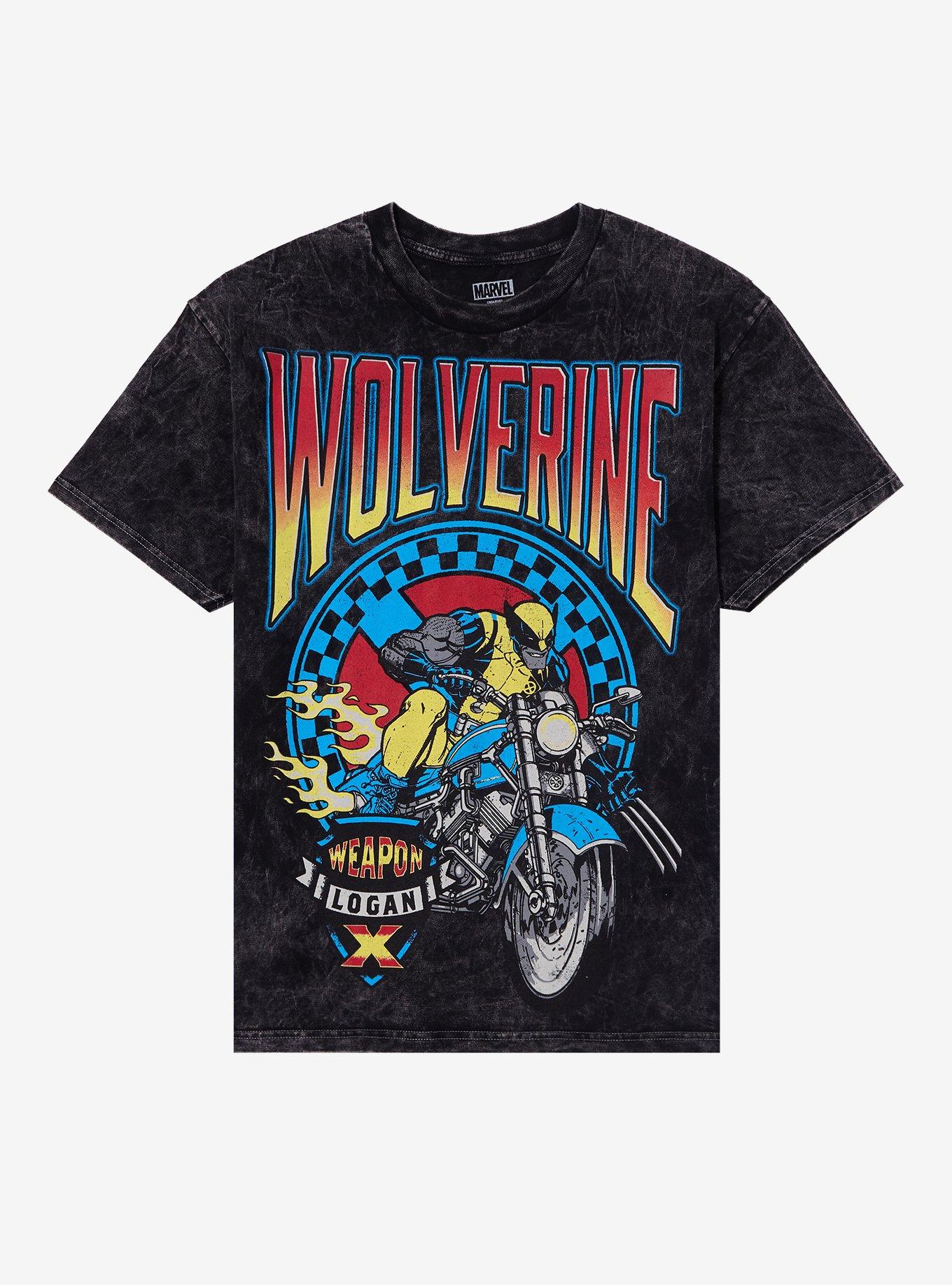 Marvel Wolverine Racing Jumbo Graphic T-Shirt | Hot Topic