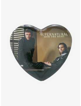 Supernatural Join The Hunt Duo Heart Button, , hi-res