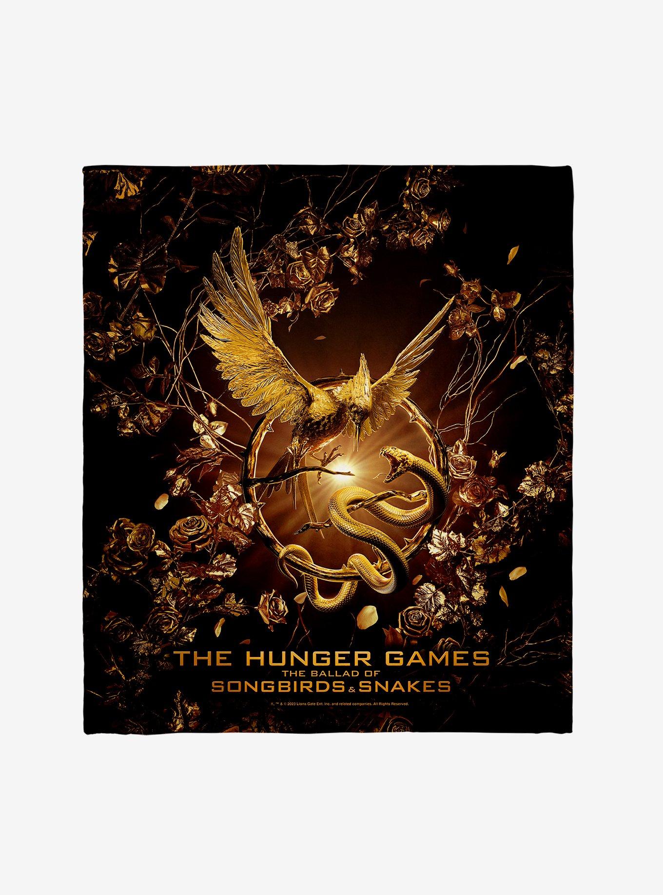 Hunger Games Ballad Of Songbirds Snakes Throw Blanket