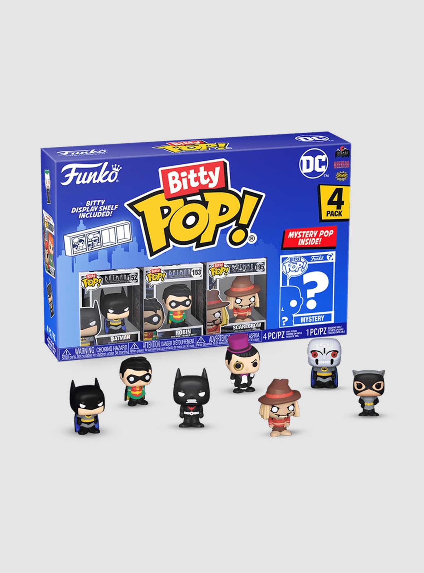 Funko DC Comics Batman Bitty Pop! Figure Set, , hi-res