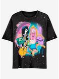 Adventure Time Group Splatter Boyfriend Fit Girls T-Shirt, MULTI, hi-res