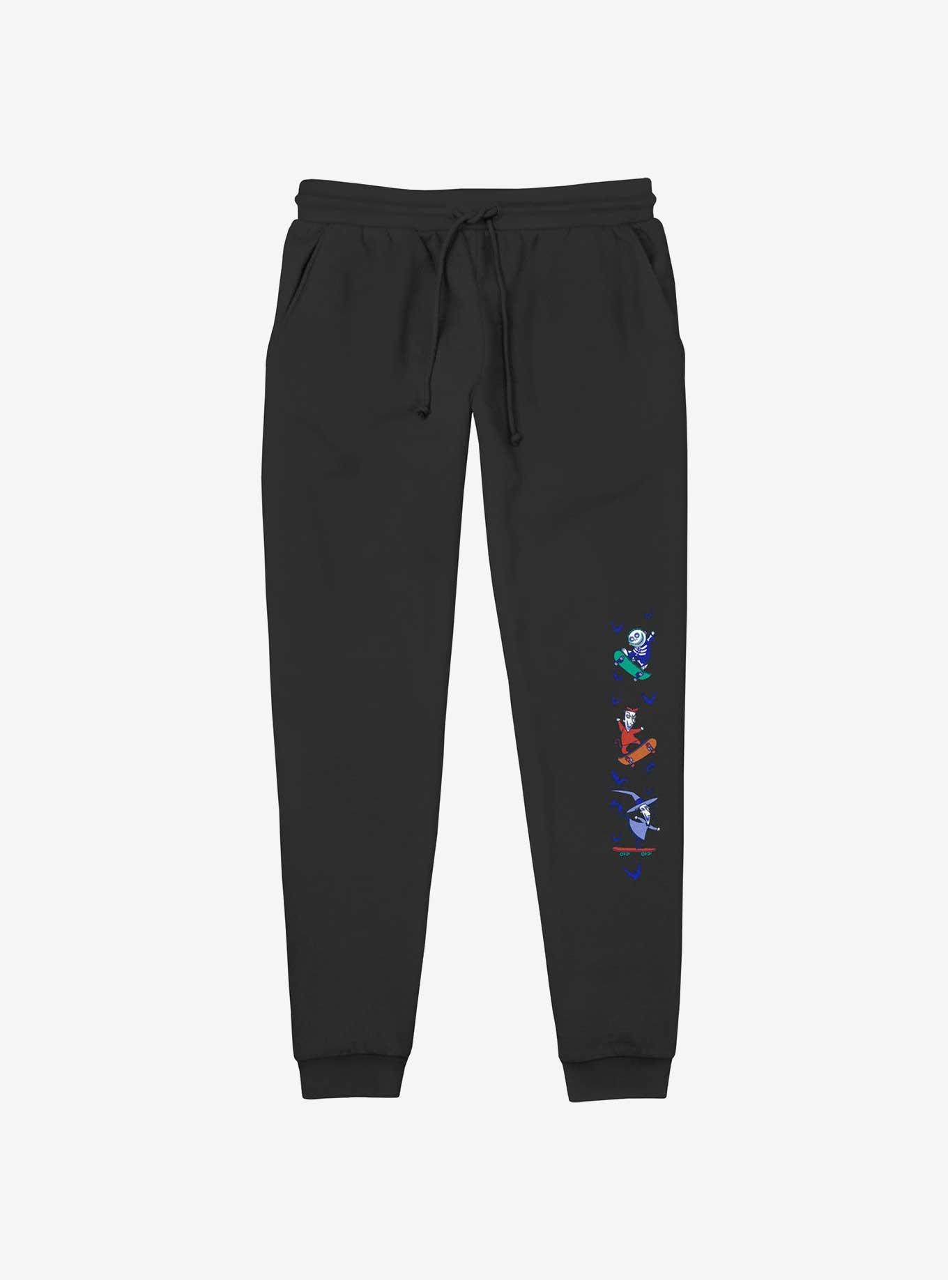 Disney The Nightmare Before Christmas Skateboarding Lock Shock and Barrel Jogger Sweatpants, , hi-res