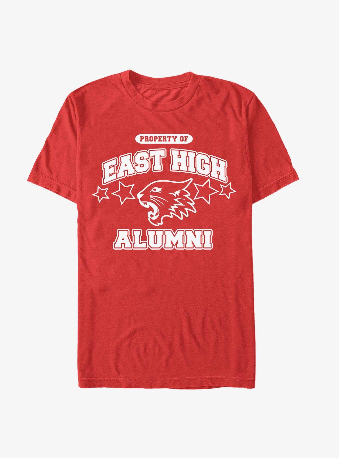 Disney High School Musical East High Alumni T-Shirt, RED, hi-res