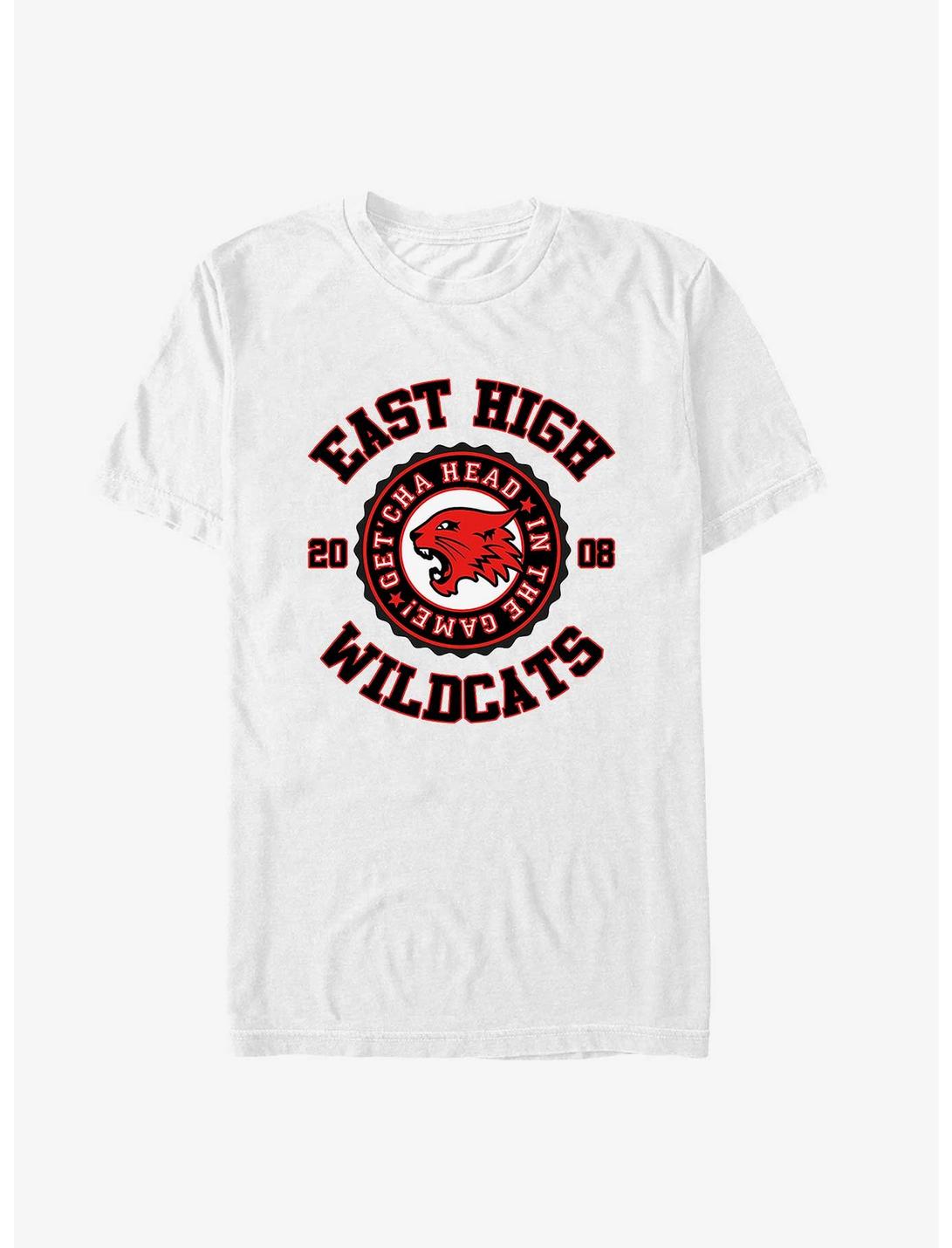 Disney High School Musical East High Wildcats Emblem T-Shirt, WHITE, hi-res