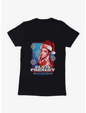 Elvis Presley Santa Hat Womens T-Shirt, , hi-res