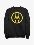 Marvel Loki Helmet Sweatshirt, BLACK, hi-res