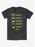 Marvel Loki Variant I'm Sylvie Now Mineral Wash T-Shirt, BLACK, hi-res