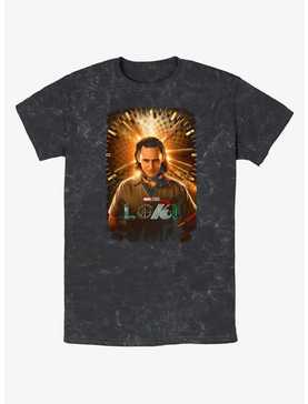 Marvel Loki Arc Poster Mineral Wash T-Shirt, , hi-res