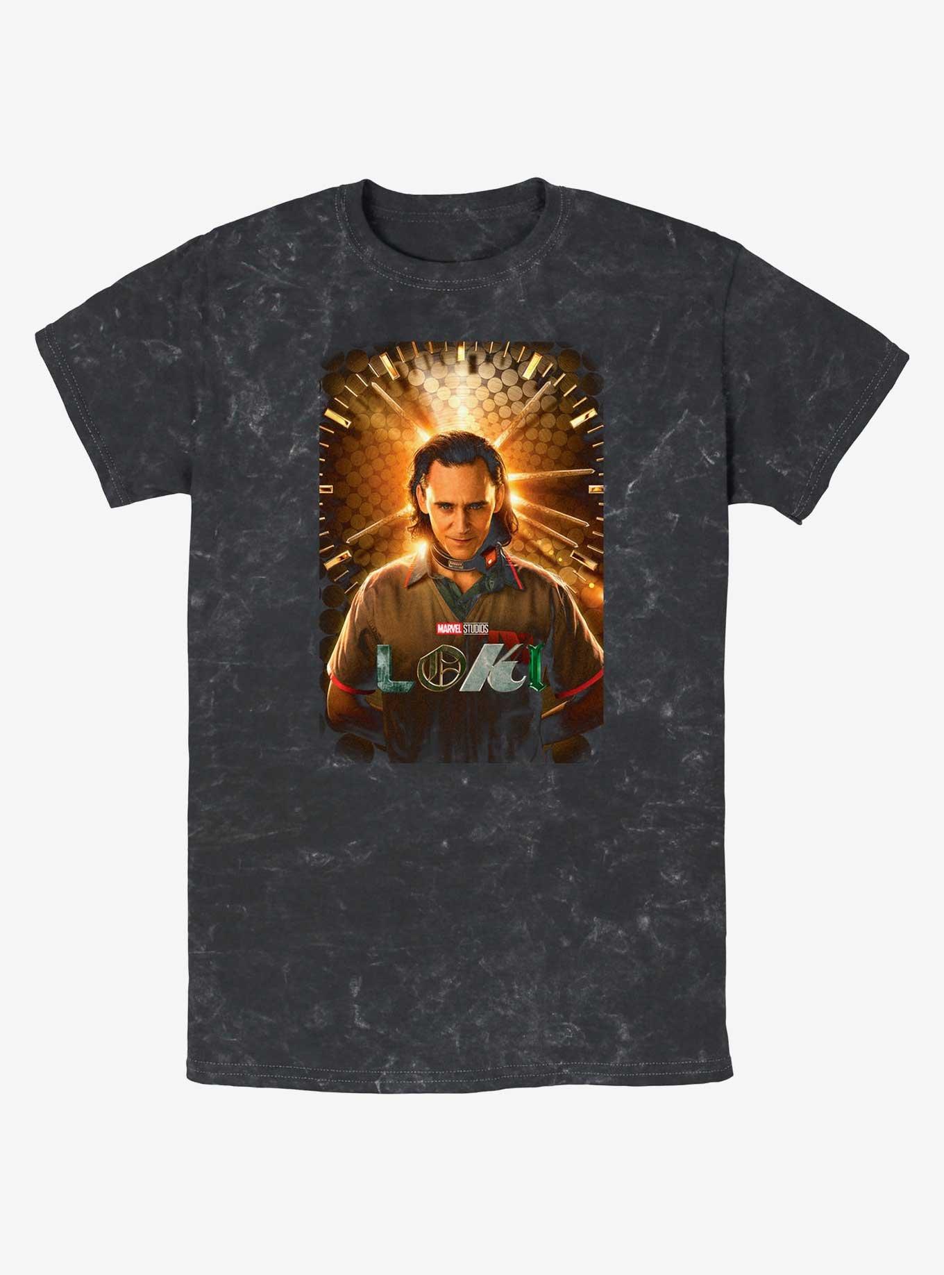 Marvel Loki Arc Poster Mineral Wash T-Shirt, , hi-res