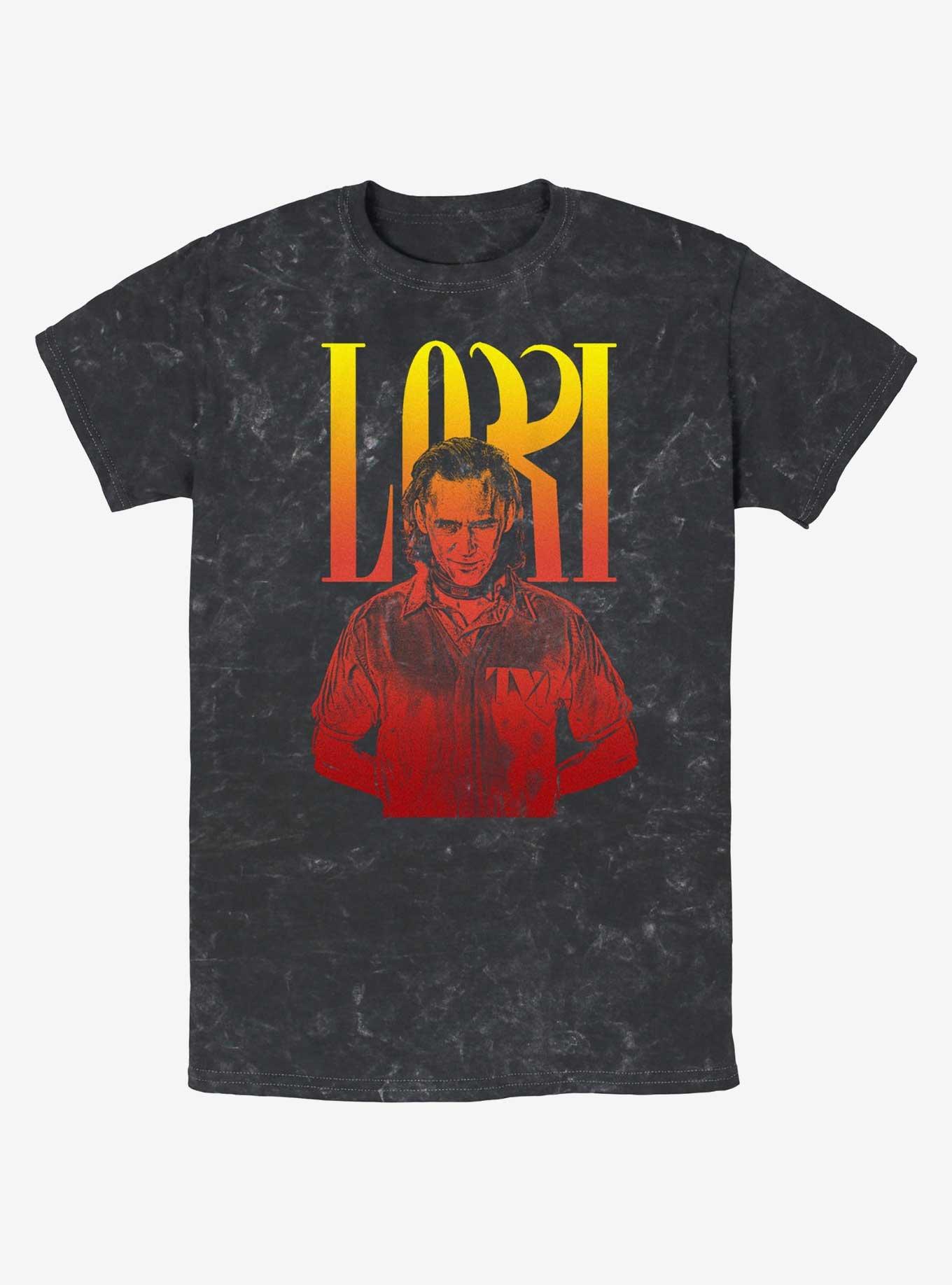 Marvel Loki Hella Loki Mineral Wash T-Shirt, BLACK, hi-res