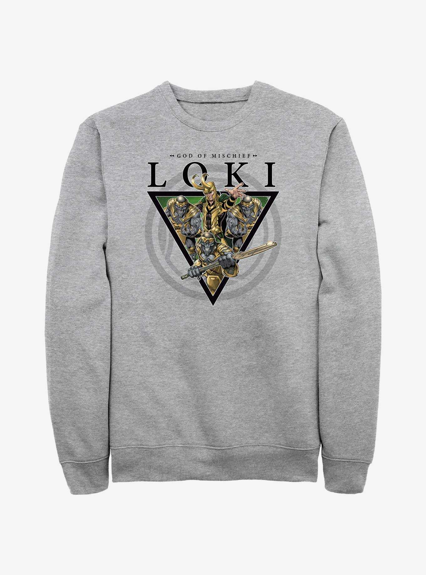 Marvel Loki God Of Mischief Sweatshirt, , hi-res