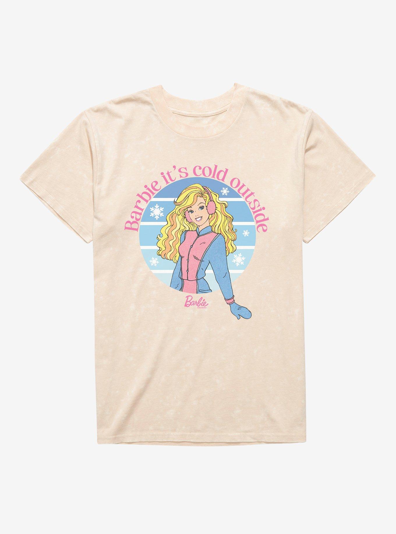 Barbie It's Cold Outside Mineral Wash T-Shirt, , hi-res