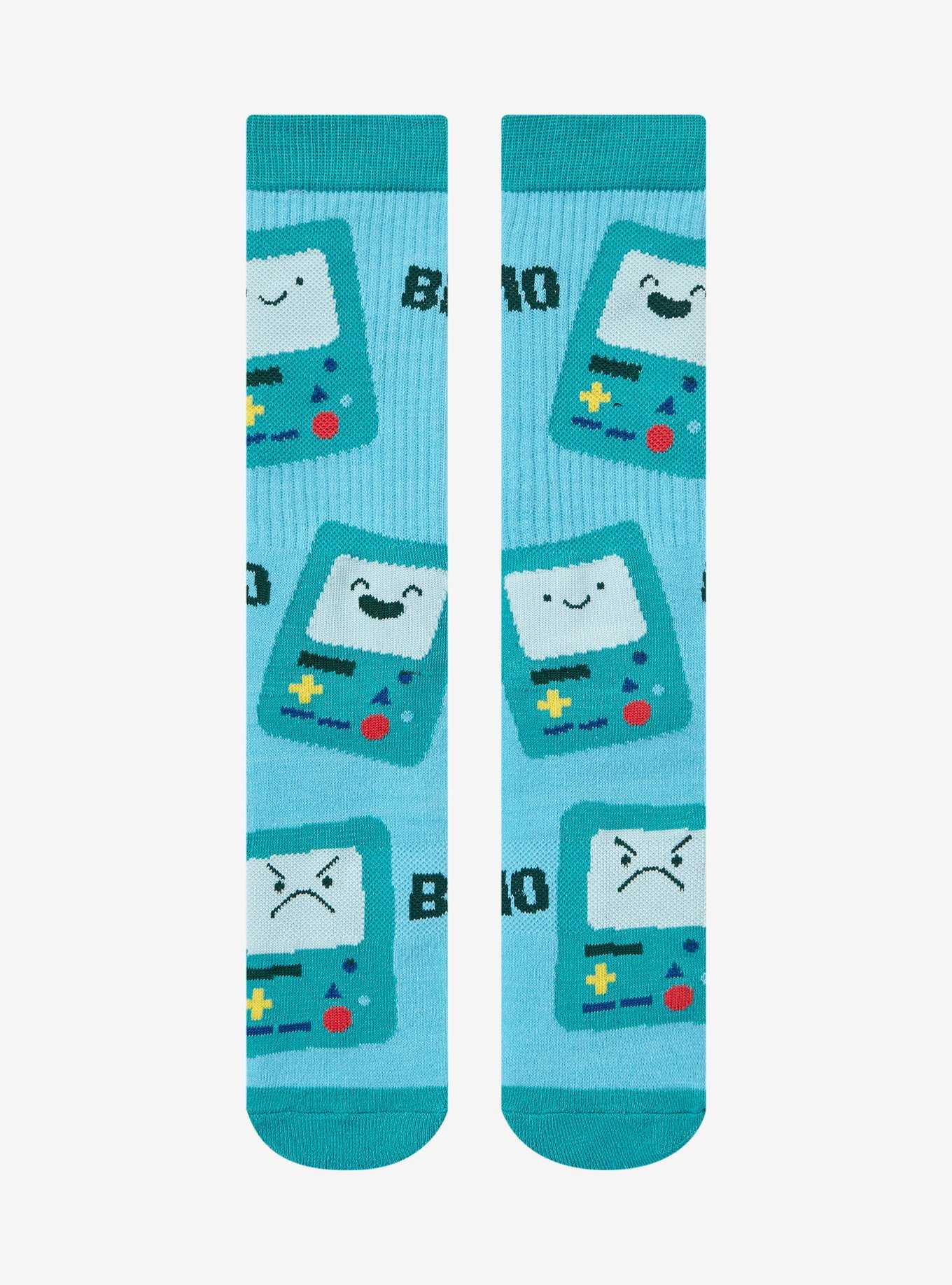 Adventure Time BMO Toss Crew Socks, , hi-res